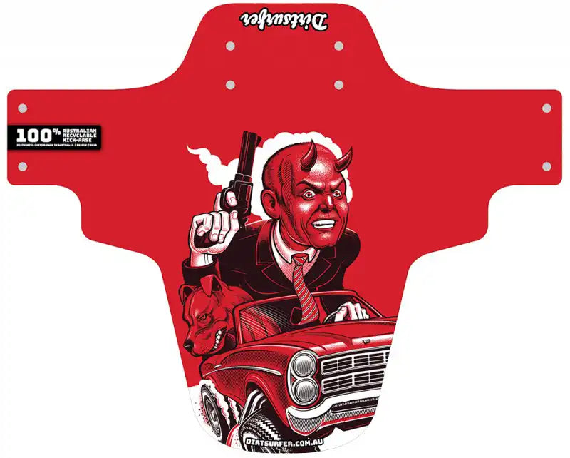 Dirtsurfer MTB Front Mudguard - ABC Bikes