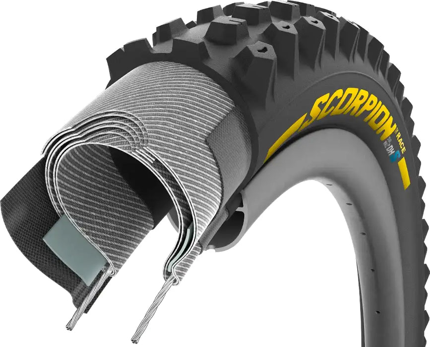 Pirelli Scorpion Race DH S Tubeless Folding MTB Tyre - ABC Bikes