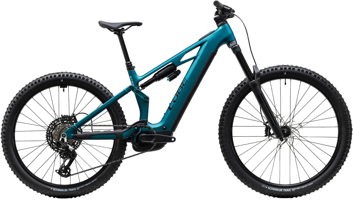 2027 Cube Stereo Hybrid ONE77 HPC Race 800 in Metallic Petrol n Black