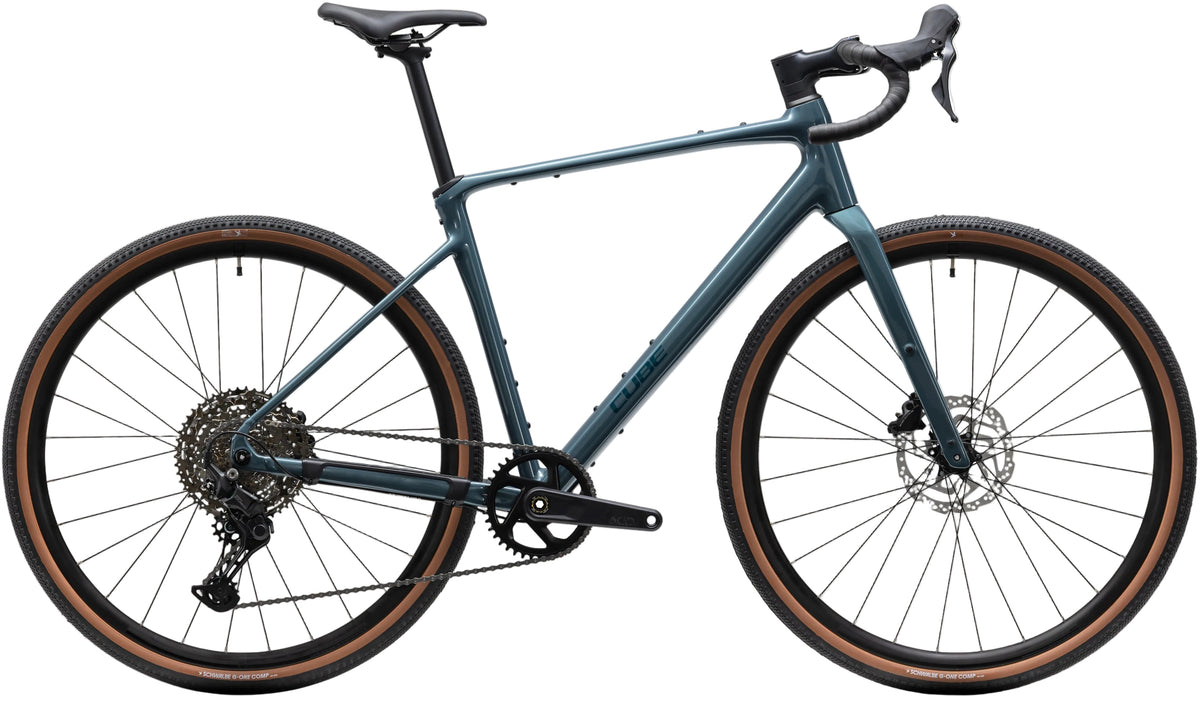 2027 Cube Nuroad Pro in Taiga n Blue