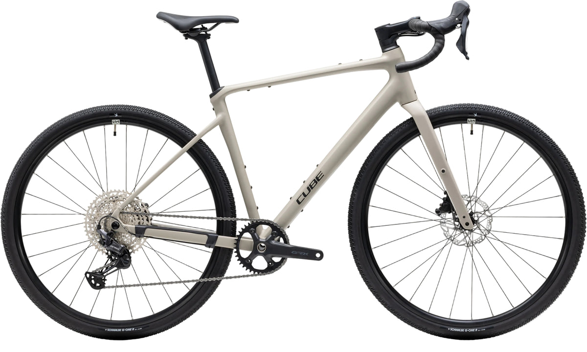 2027 Cube Nuroad EX in Oat Grey n Black