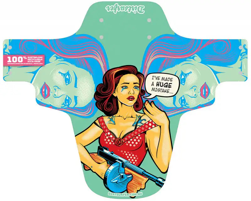 Dirtsurfer MTB Front Mudguard - ABC Bikes