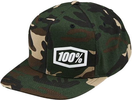100% Machine Snapback Hat - ABC Bikes
