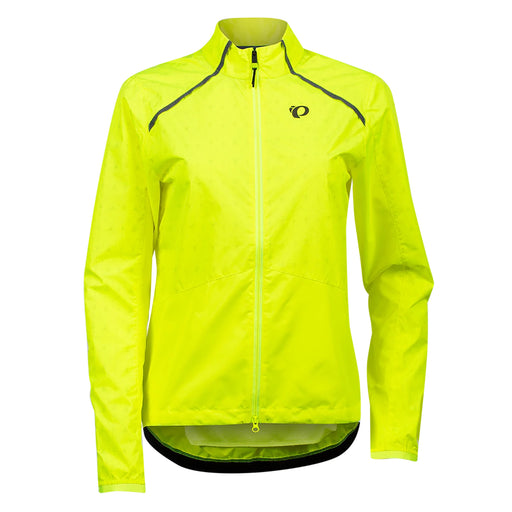 Pearl Izumi BioViz Barrier Womens Jacket XS Screaming Yellow Reflective | ABC Bikes