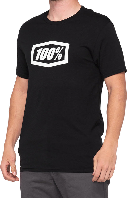 100% Icon Mens SS T-Shirt - ABC Bikes