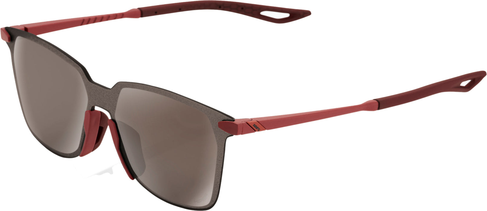 Lunettes De Soleil 100% Legere SQUARE - Noir Poli, Verres Fumés - Neuves, Livraison Rapide