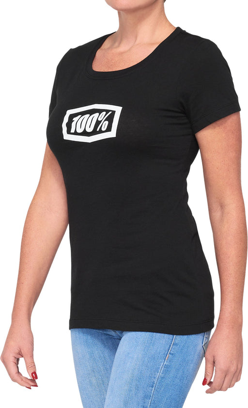 100% Icon Womens SS T-Shirt - ABC Bikes