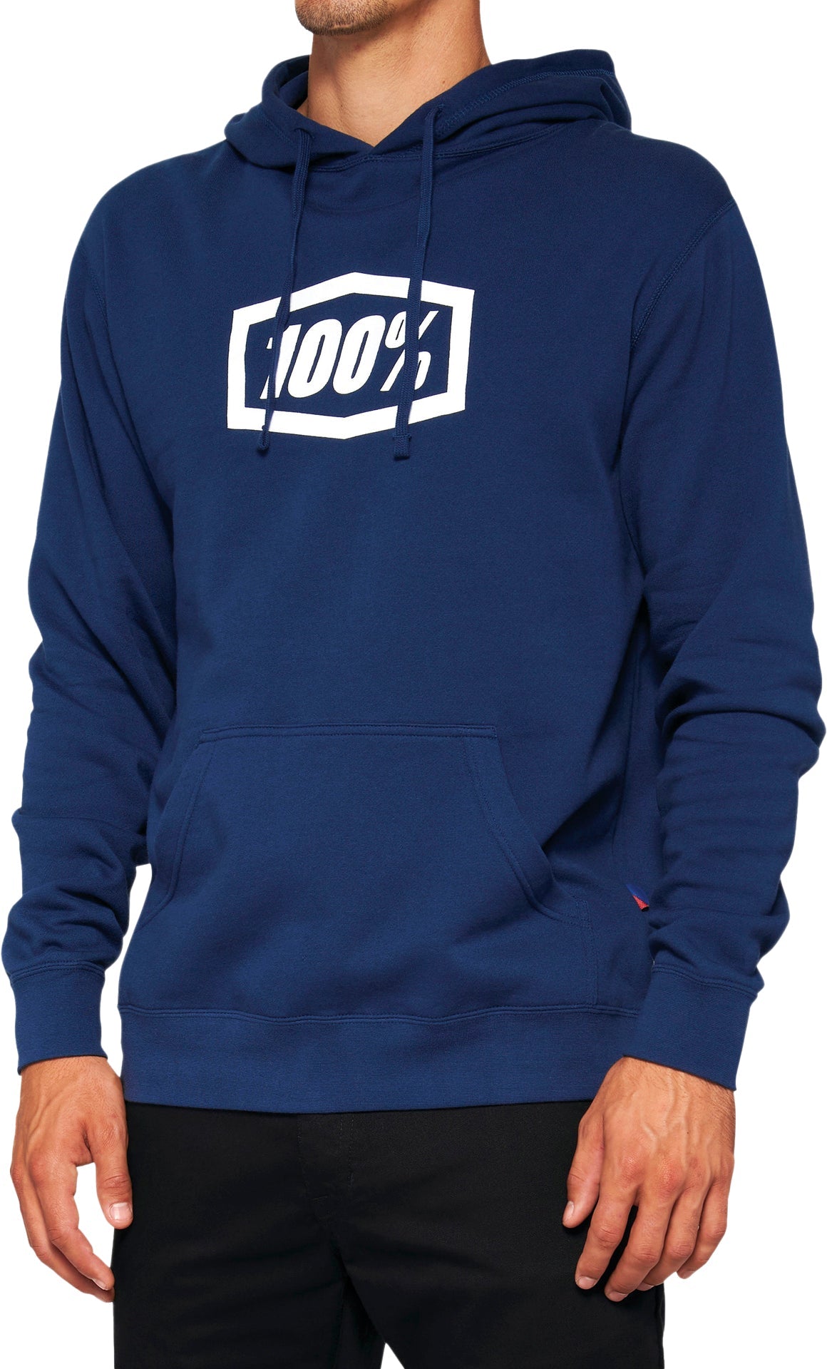 100% Icon Fleece Mens Pullover Hoodie - ABC Bikes