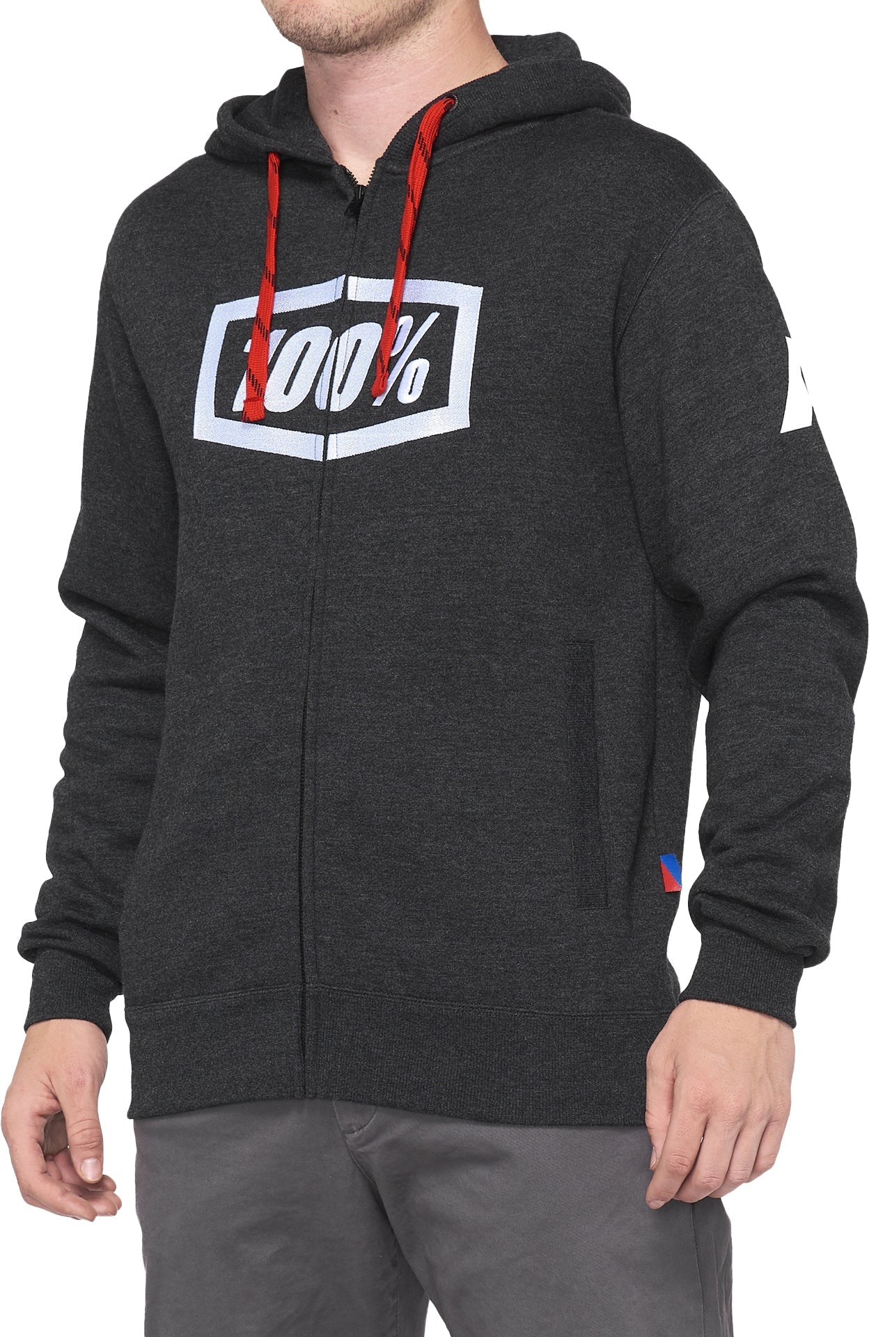 100% Syndicate Fleece Mens Zip Hoodie - ABC Bikes