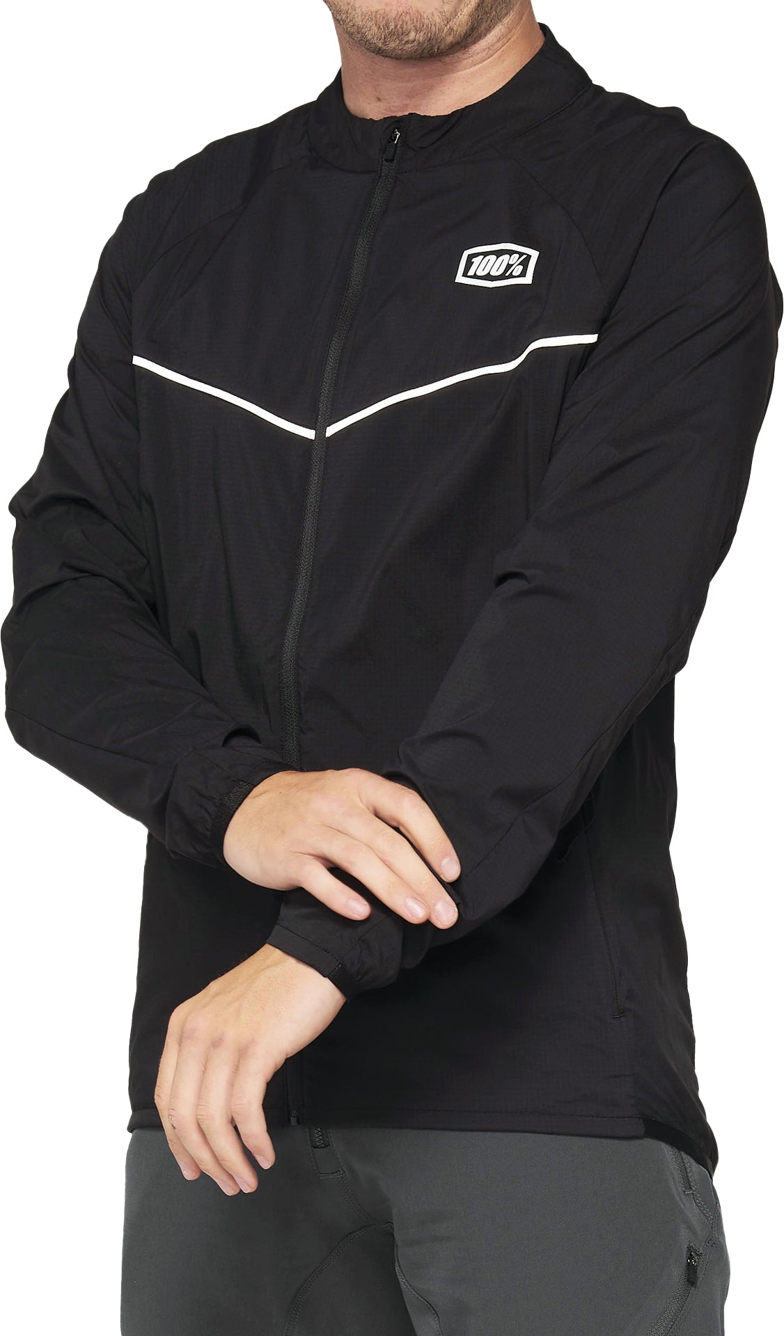 100% Corridor Stretch Windbreaker Jacket - ABC Bikes