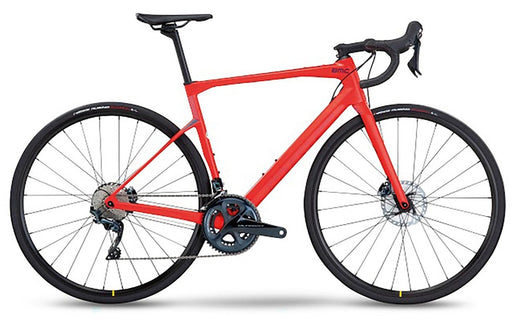 2022 BMC Roadmachine FIVE 47cm Neon Red/Petrol Blue | ABC Bikes
