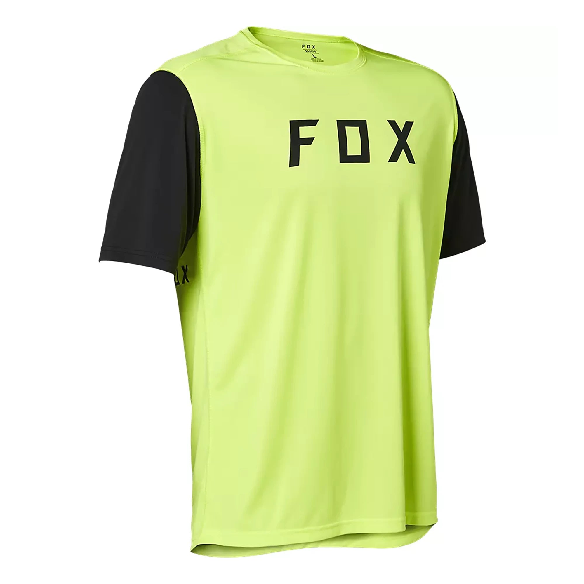 Fox Ranger DriRelease FOX SS MTB Jersey SM Fluro Yellow | ABC Bikes