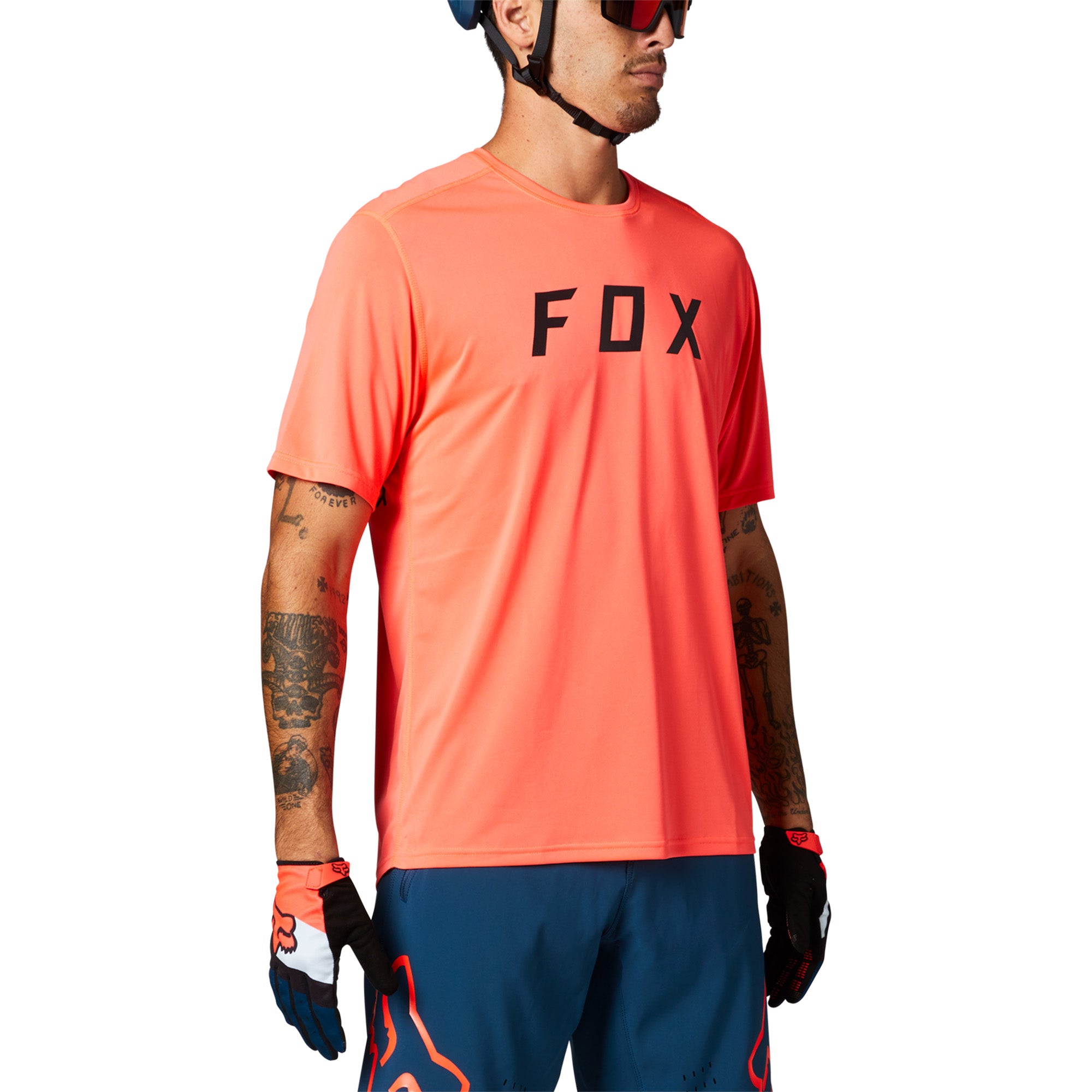 Fox Ranger DriRelease FOX SS MTB Jersey SM Atomic Punch | ABC Bikes