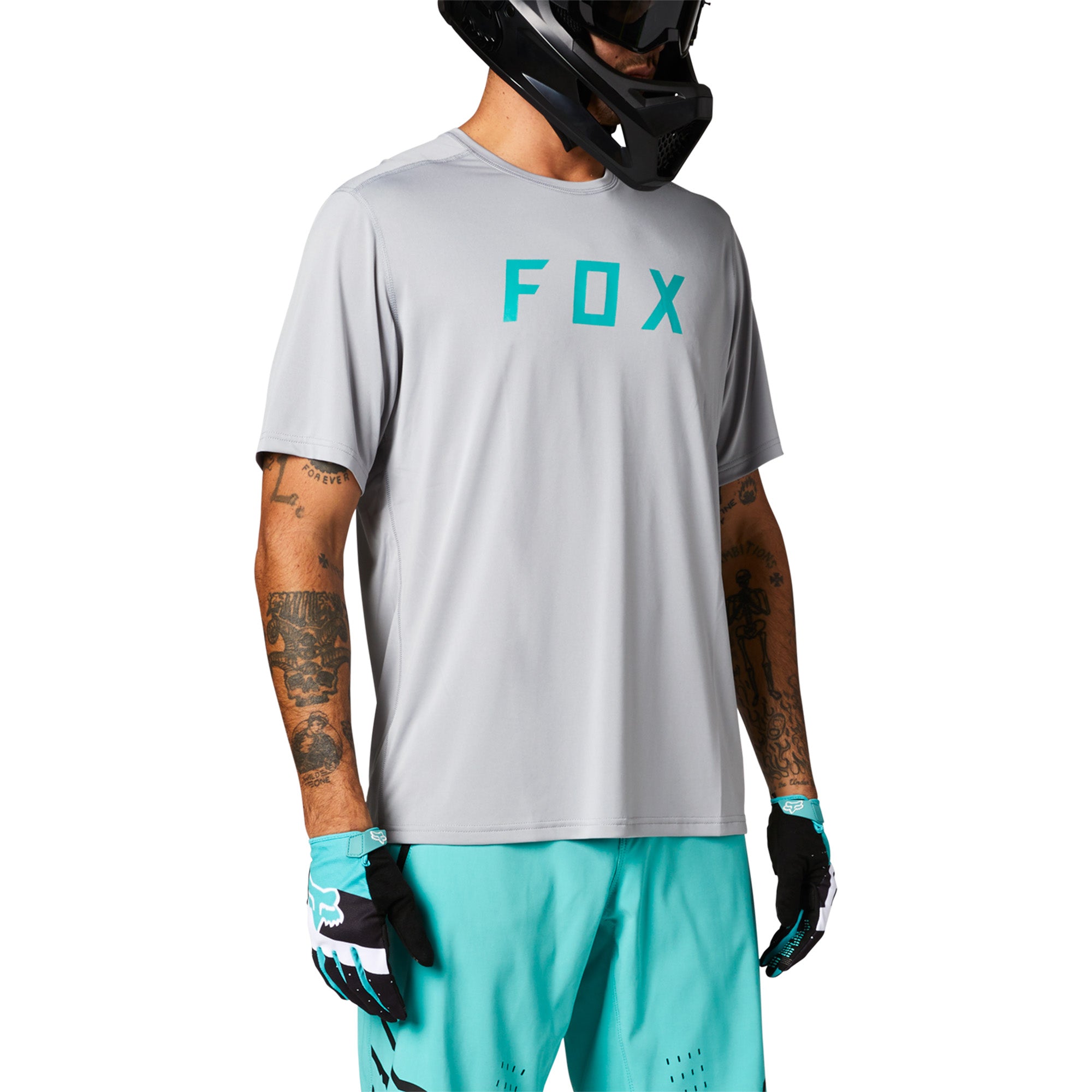 Fox Ranger DriRelease FOX SS MTB Jersey SM Steel Gray | ABC Bikes