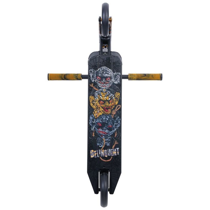 Triad Psychic Delinquent Scooter Black/Gold/Grey | ABC Bikes