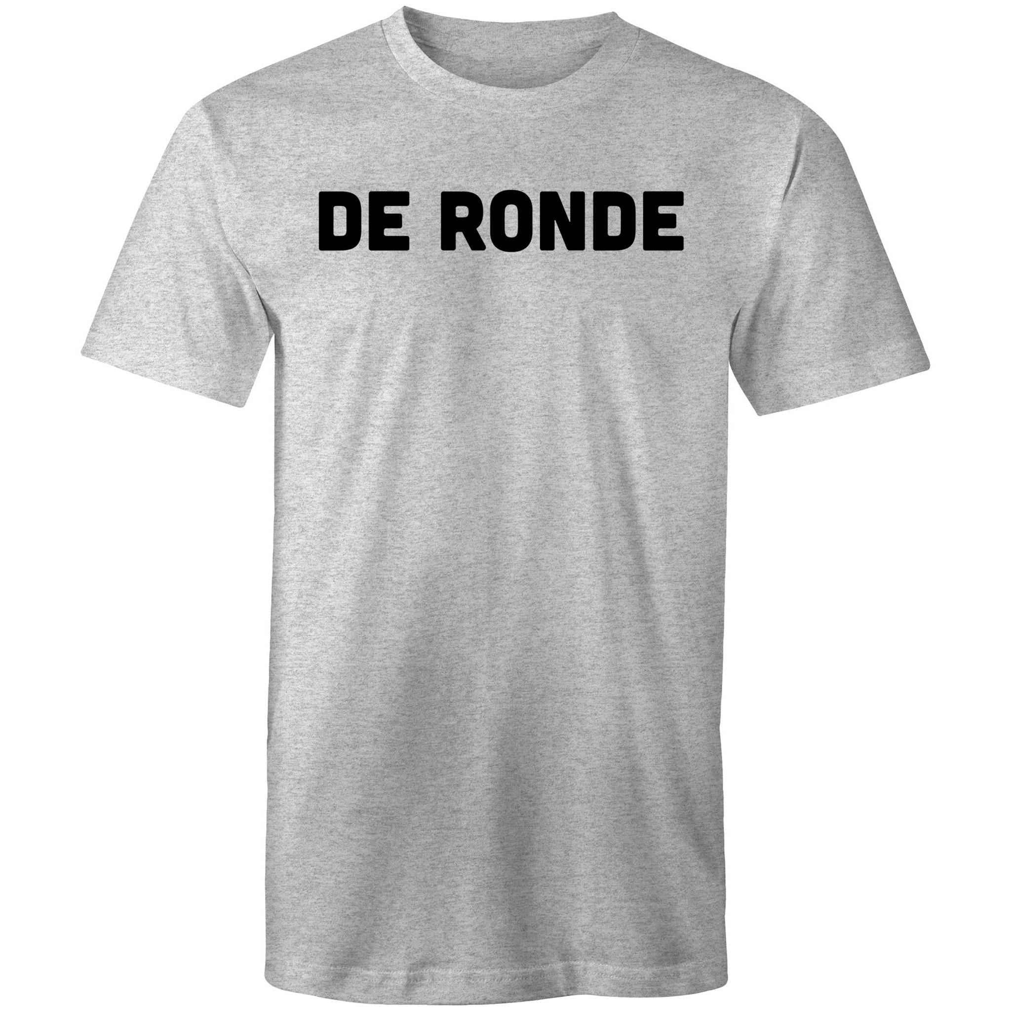 De Ronde T-Shirt Grey Marle Small | ABC Bikes