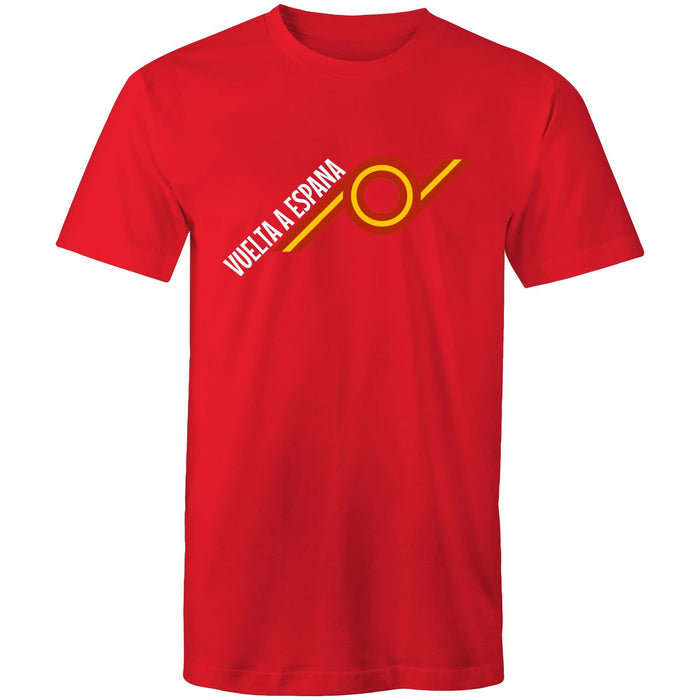 Vuelta a Espana Bullseye T-Shirt Small Red | ABC Bikes