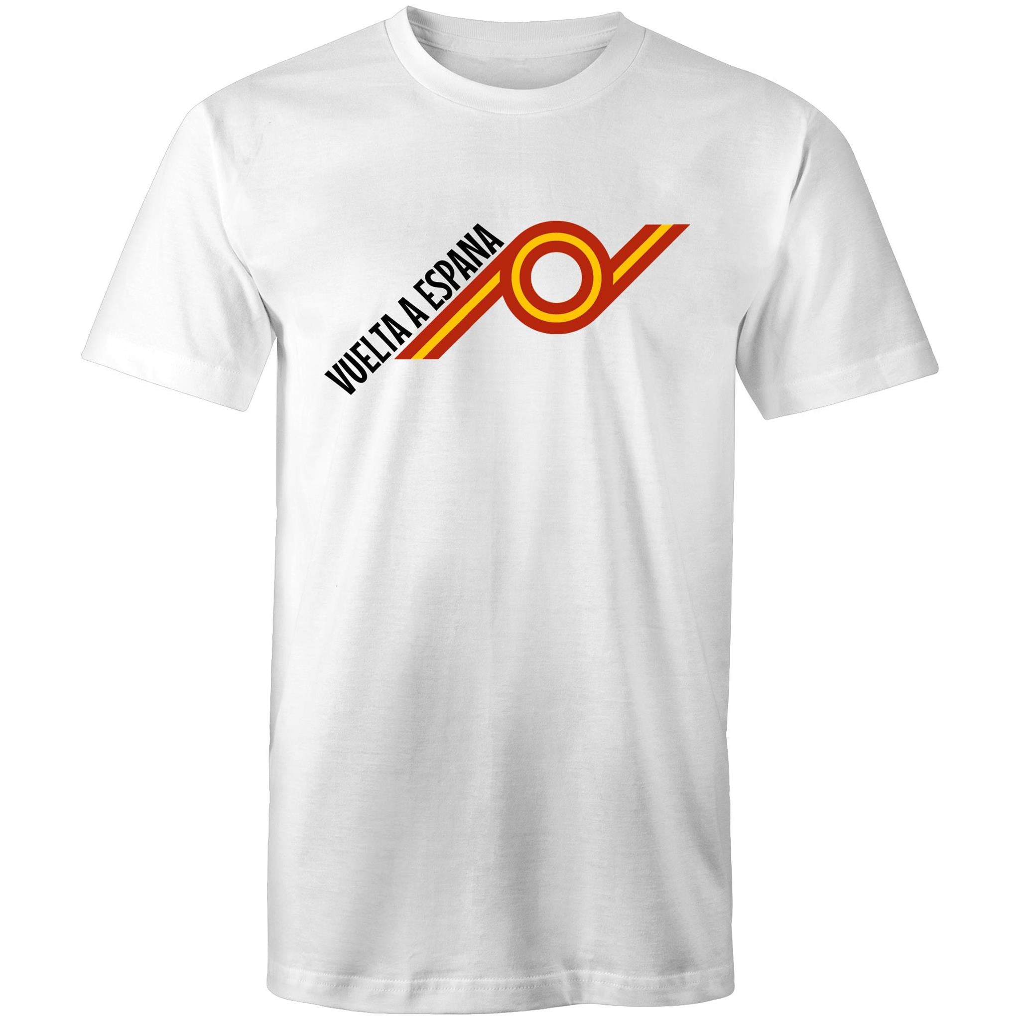 Vuelta a Espana Bullseye T-Shirt Small White | ABC Bikes
