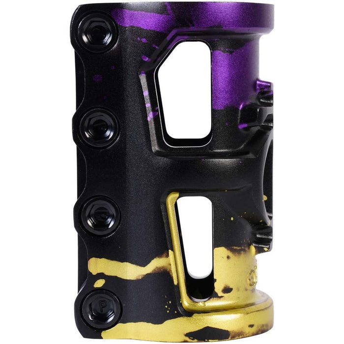Oath Cage V2 4-Bolt SCS Scooter Clamp Anodised Satin Black | ABC Bikes