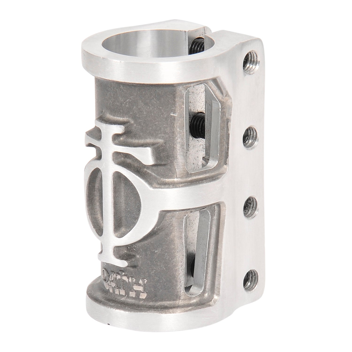 Oath Cage 4-Bolt SCS Scooter Clamp Neo Chrome | ABC Bikes