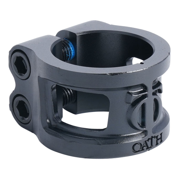 Oath Cage V2 2-Bolt Scooter Clamp Anodised Satin Black | ABC Bikes