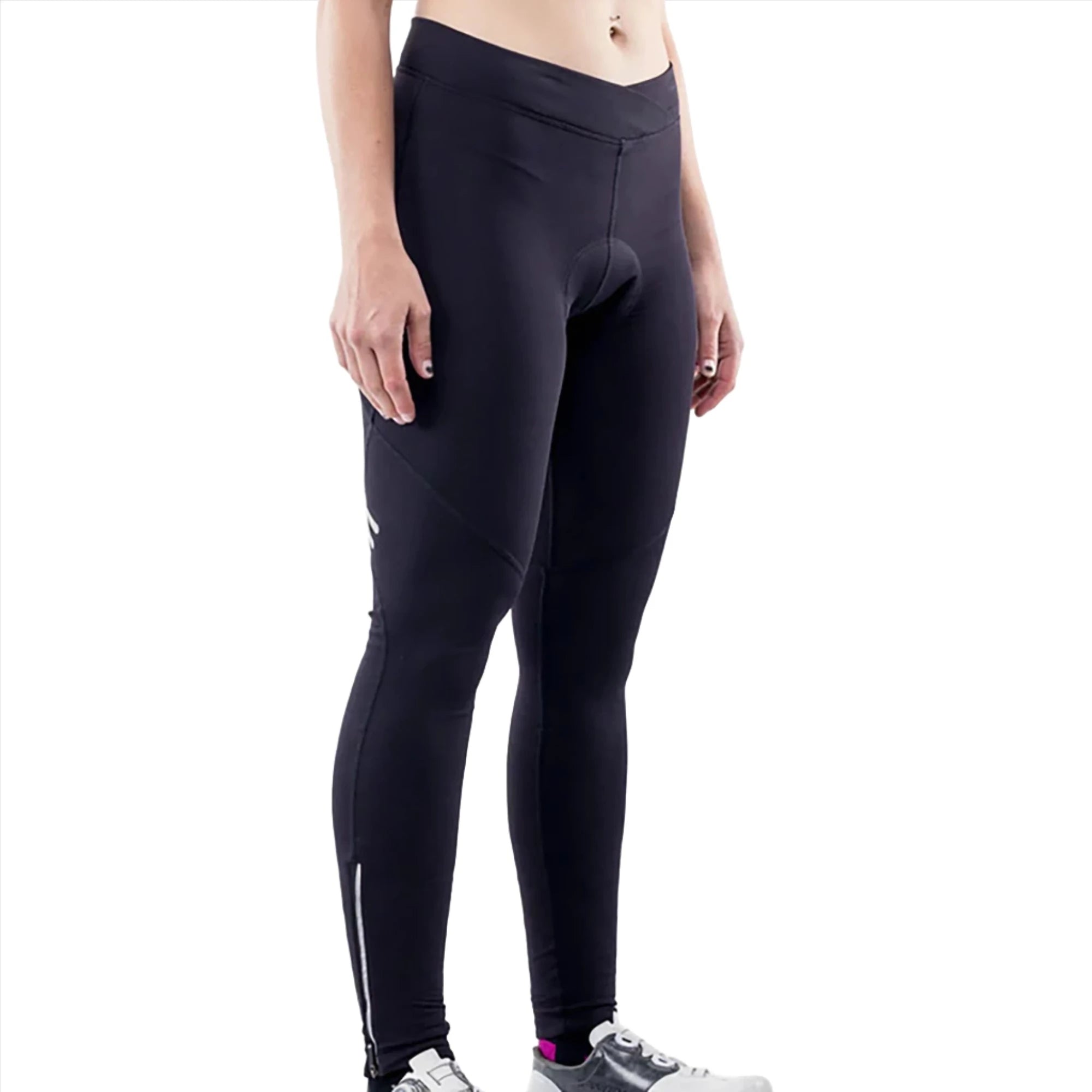 Bellwether Thermaldress Womens Chamois Tights SM Black | ABC Bikes