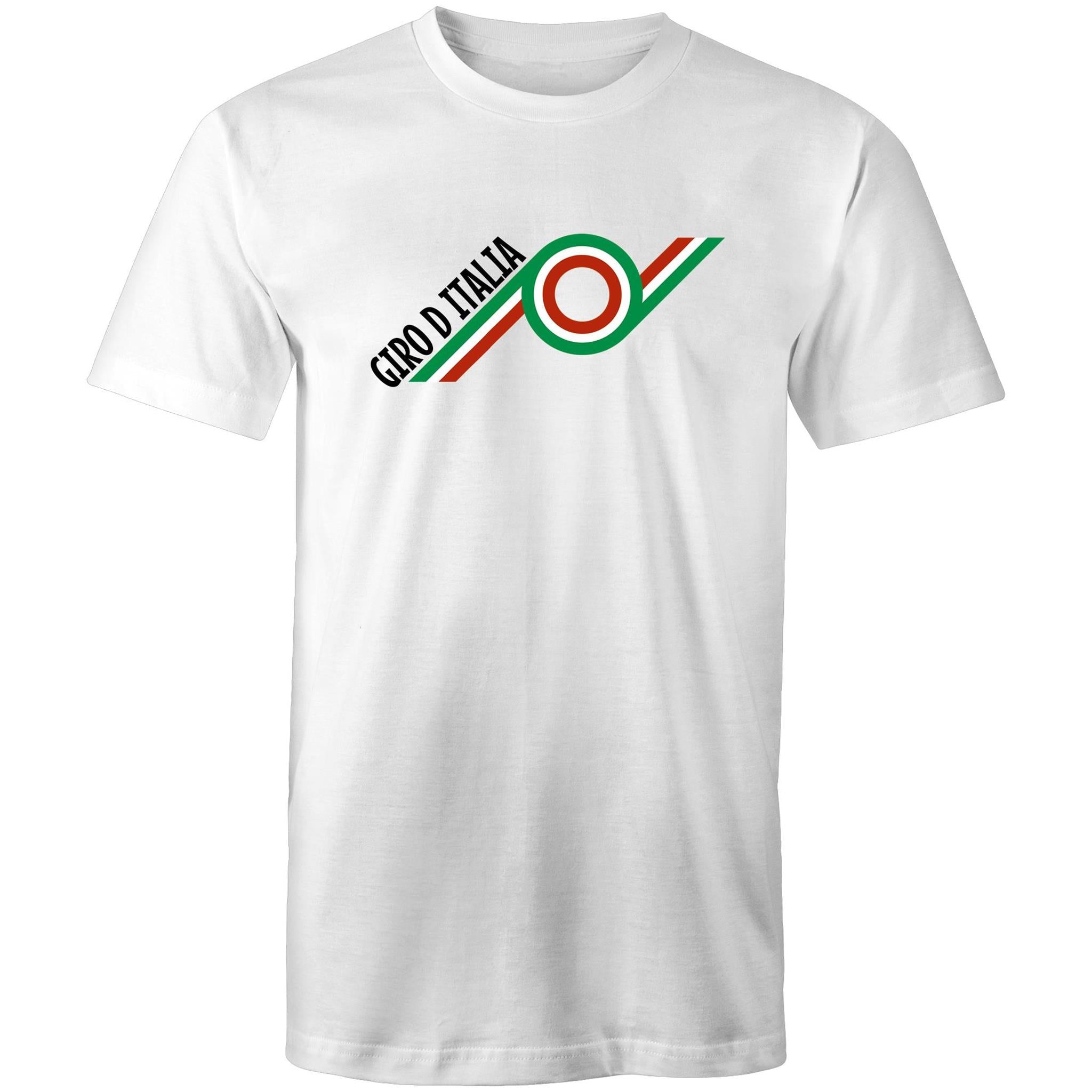 Giro d Italia Bullseye T-Shirt Small White | ABC Bikes