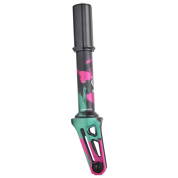 Oath Shadow IHC Scooter Forks Green/Pink/Black | ABC Bikes