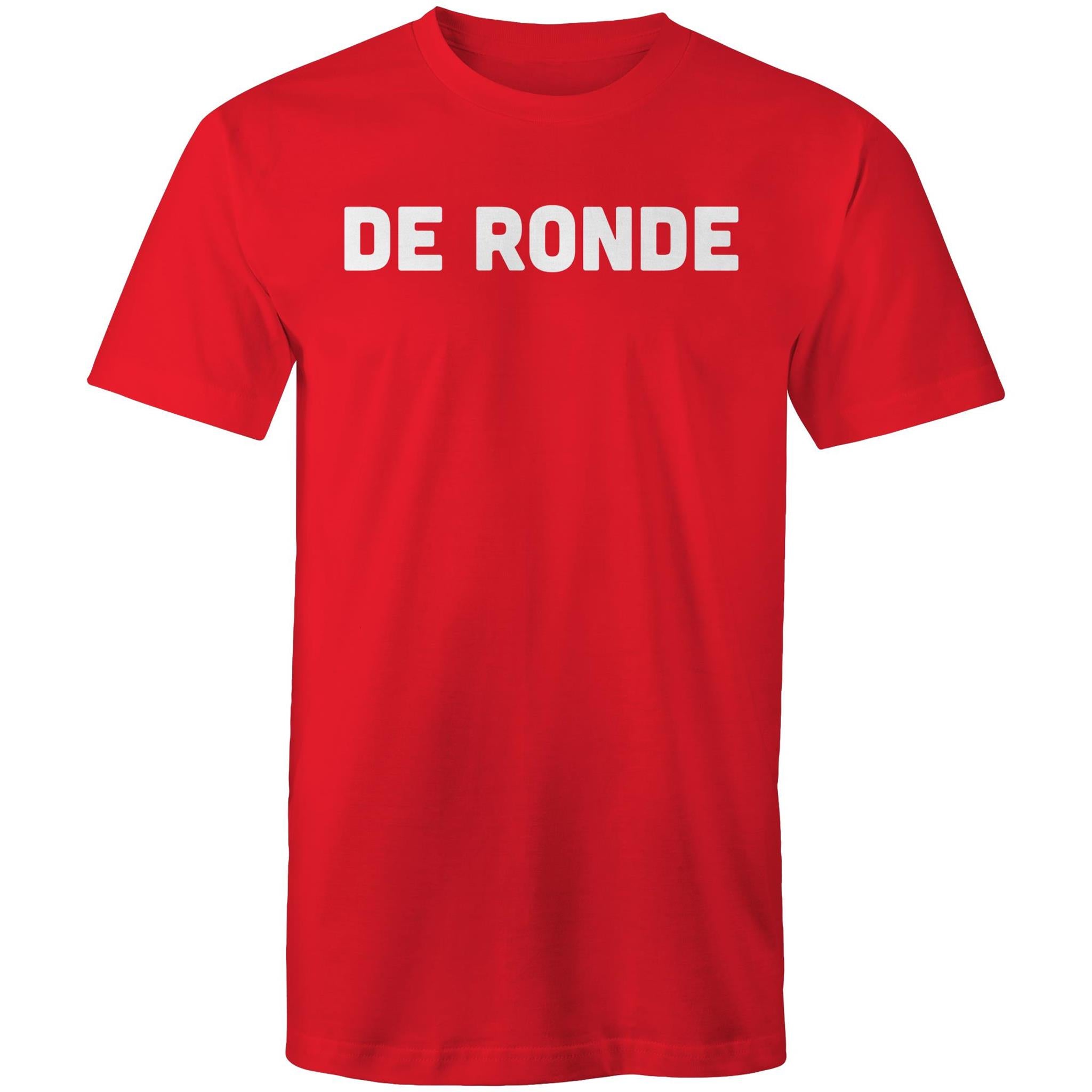 De Ronde T-Shirt Red Small | ABC Bikes