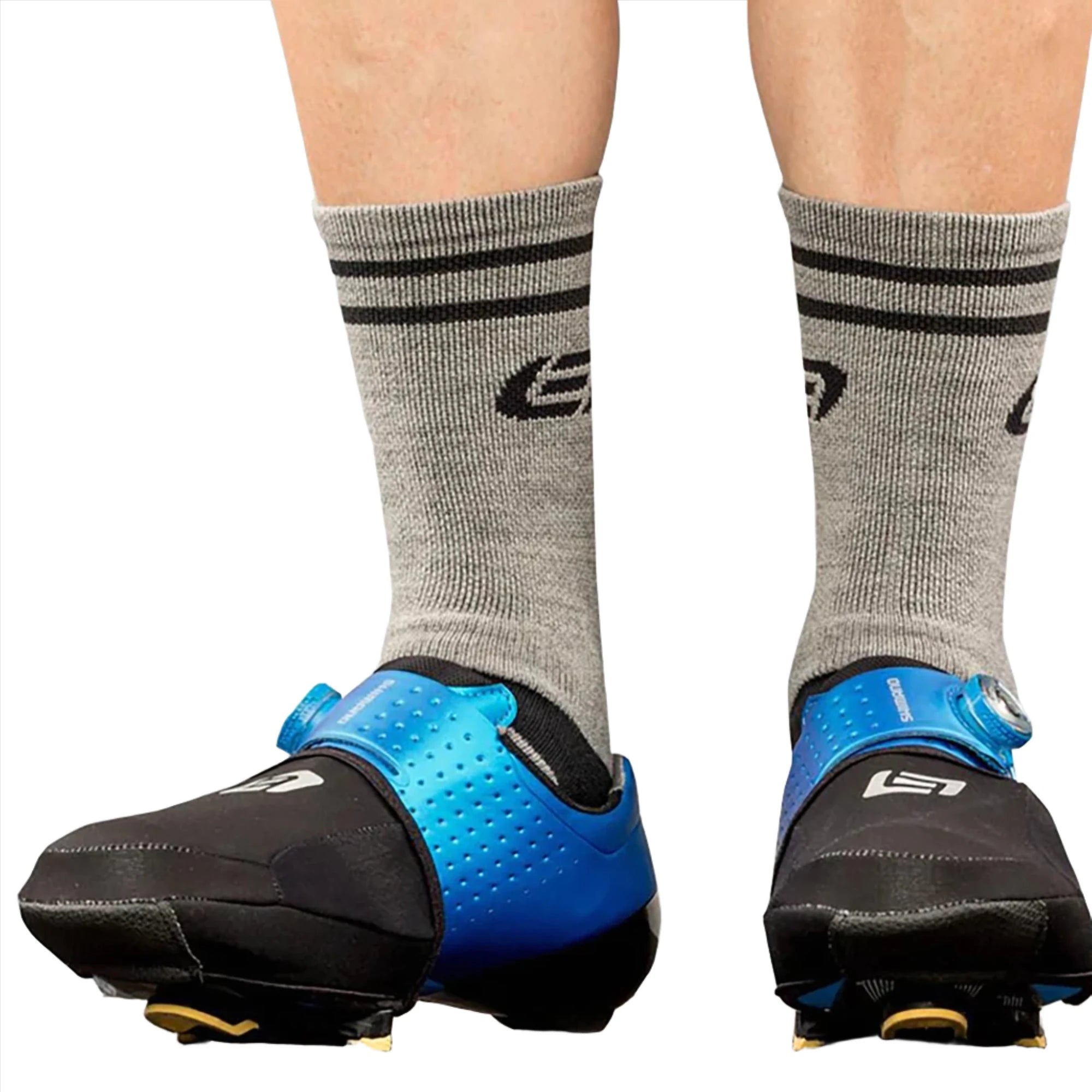 Bellwether Coldfront Toe Warmers L/XL / 43-47 Black | ABC Bikes