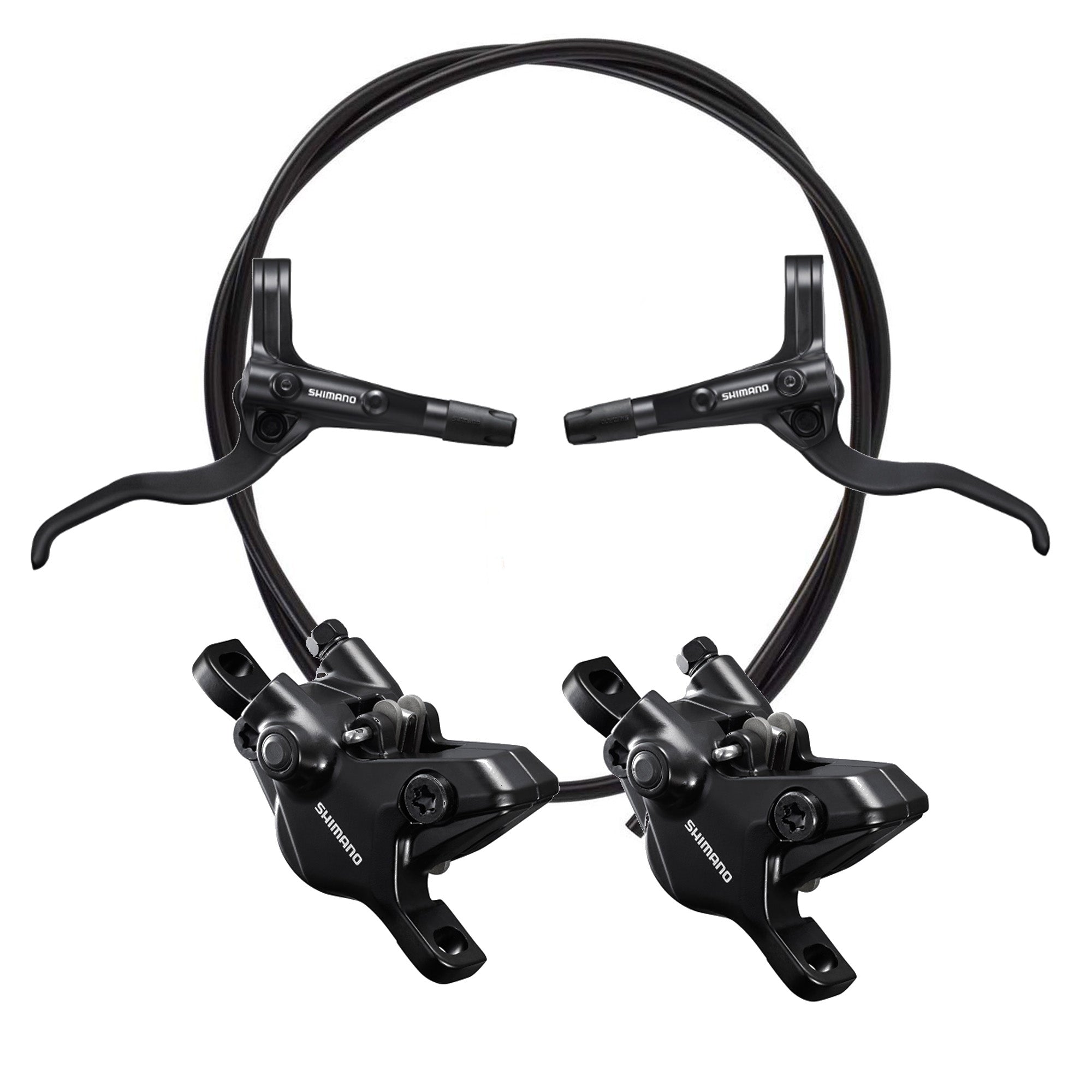 Shimano MT410 Hydraulic Disc Brake Front Black | ABC Bikes