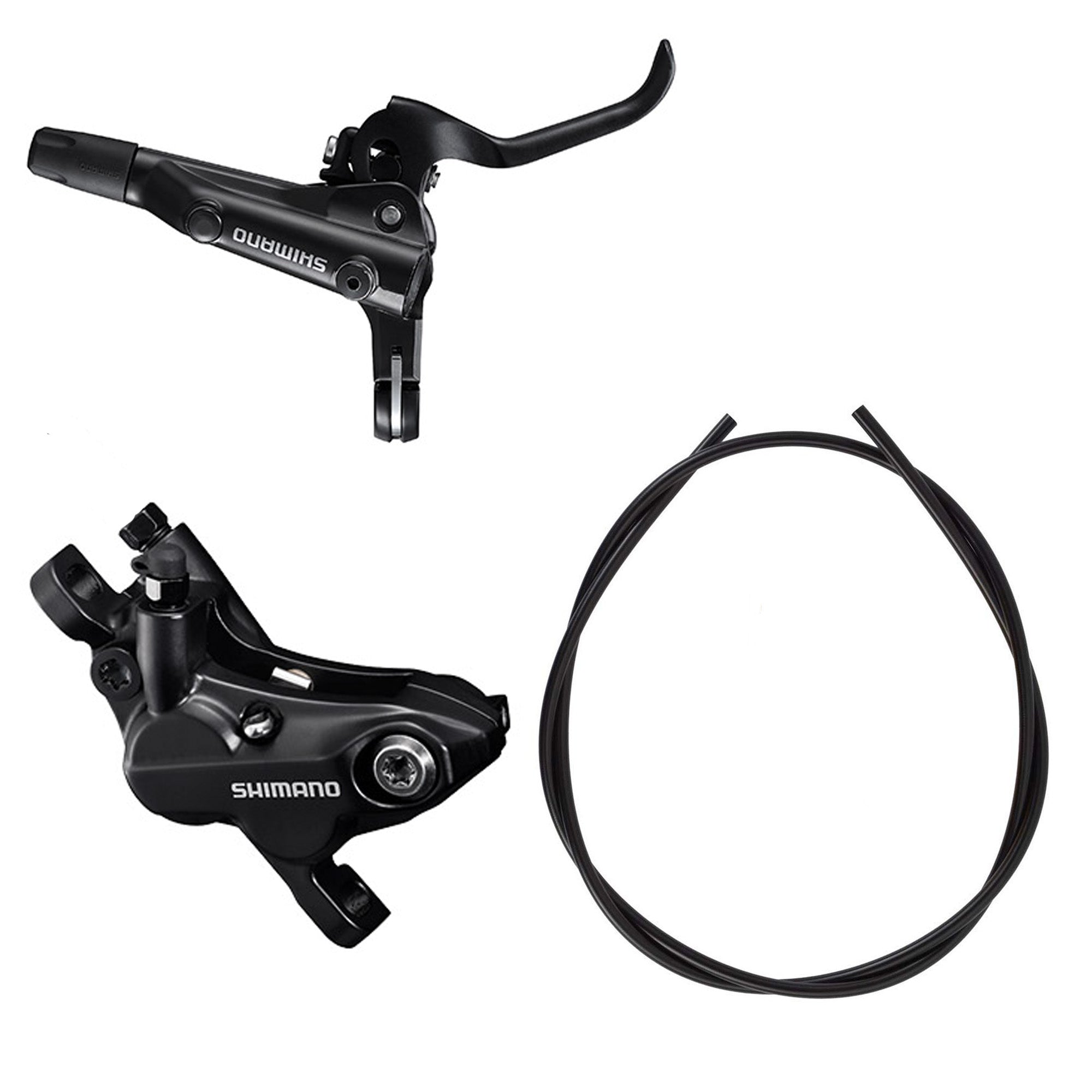 Shimano MT520 4-Piston Hydraulic Disc Brake Front Black | ABC Bikes