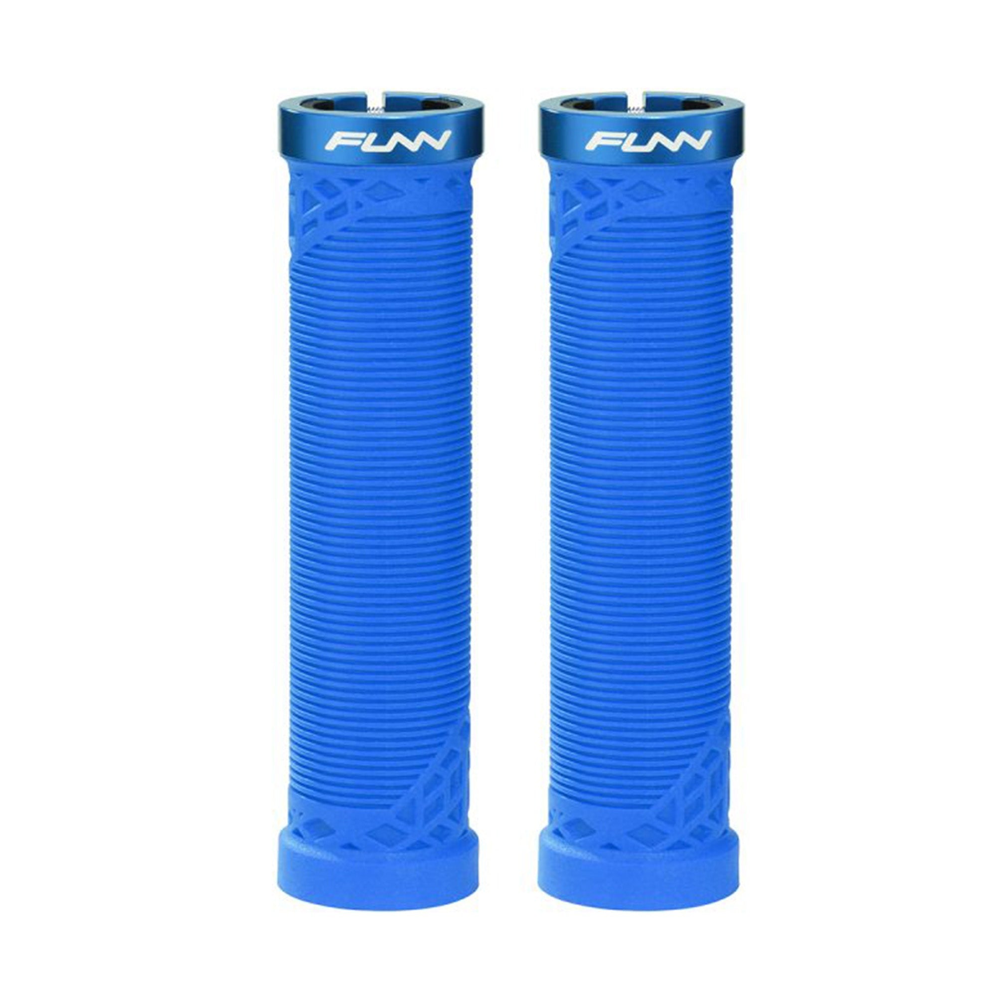 FUNN Hilt Lock-On MTB Grips Blue | ABC Bikes