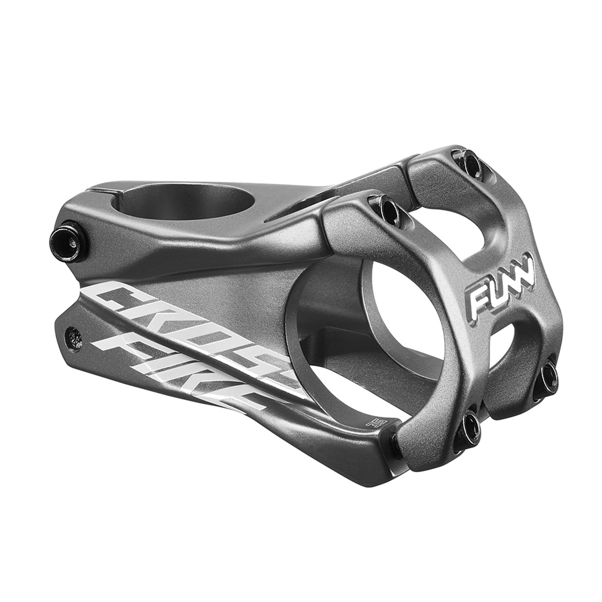FUNN Crossfire MTB Stem 35mm x 31.8mm Grey | ABC Bikes