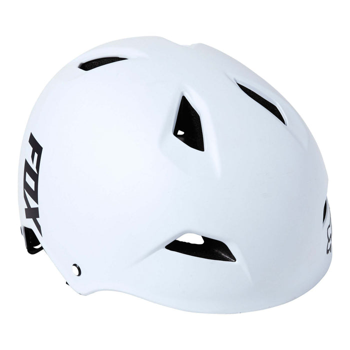 Fox Flight Sport BMX Helmet LG / 59-61cm White/Black | ABC Bikes