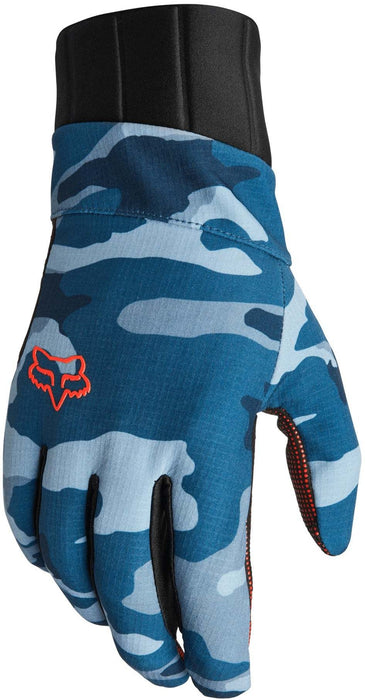 Fox Defend Pro Fire Mens Winter Gloves SM Blue Camo | ABC Bikes