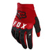 Fox Dirtpaw Youth MTB Gloves XS Fluro Red | ABC Bikes
