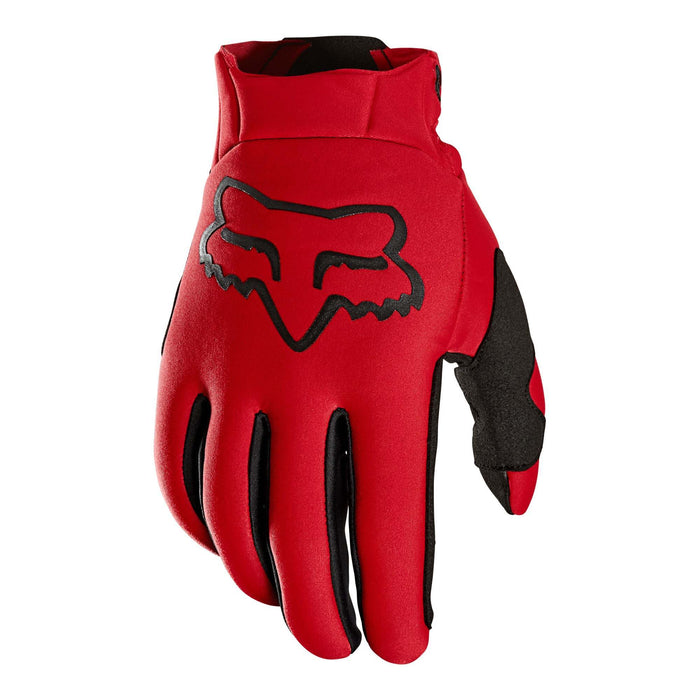 Fox Legion Thermo Mens Winter Gloves SM Fluro Red | ABC Bikes