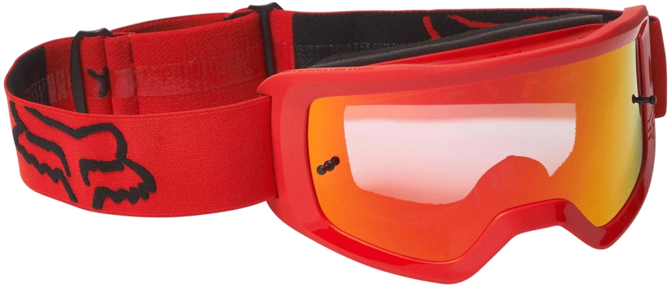 Fox Main Stray Spark Goggles Fluro Red | ABC Bikes