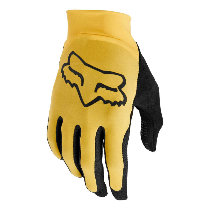 Fox Flexair Mens MTB Gloves SM Pear Yellow | ABC Bikes