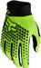 Fox Defend Mens MTB Gloves SM Fluro Yellow | ABC Bikes