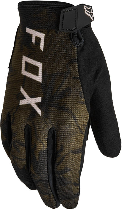 Fox Ranger Gel Womens MTB Gloves SM Olive Green | ABC Bikes