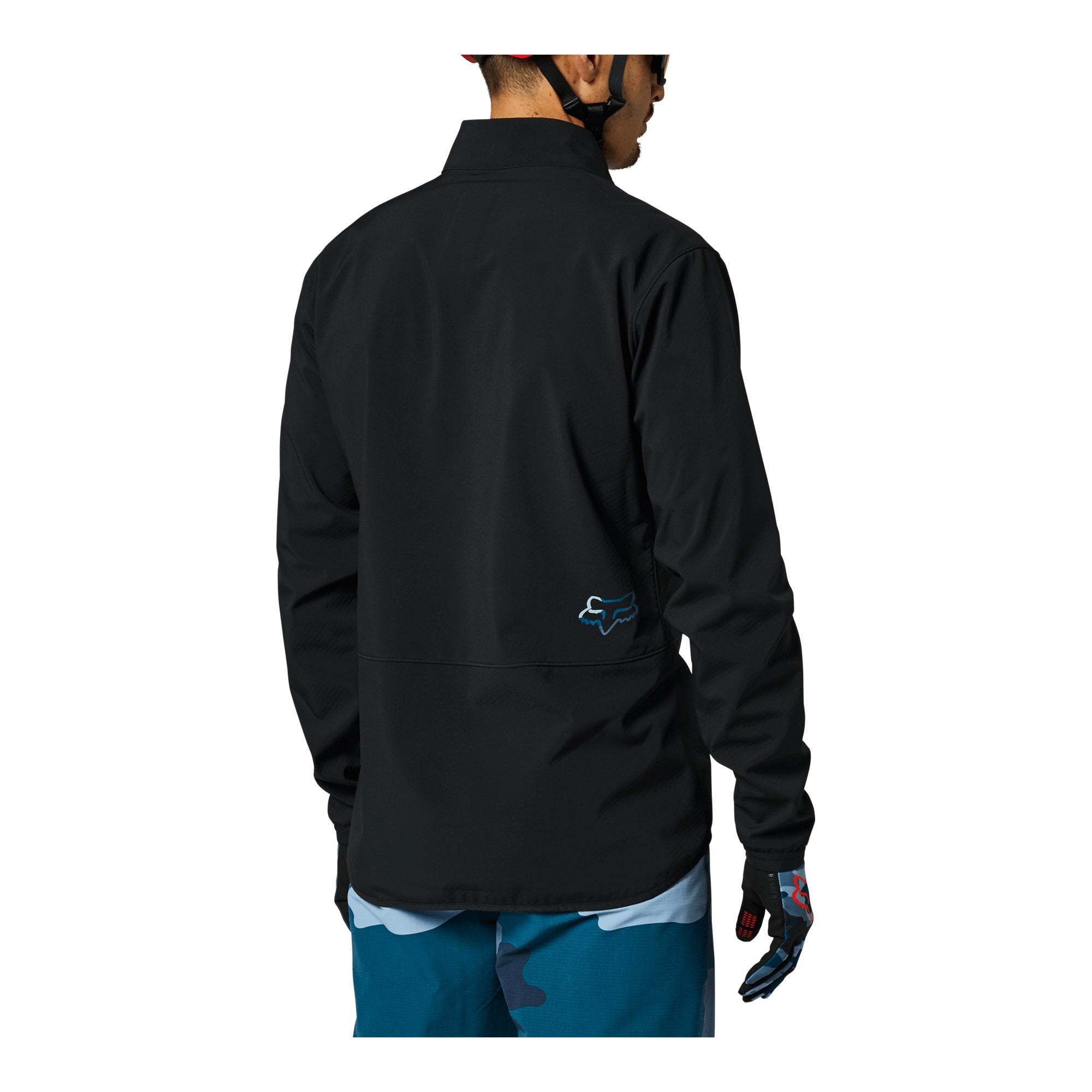 Fox Ranger Fire Mens Jacket SM Black/Blue | ABC Bikes