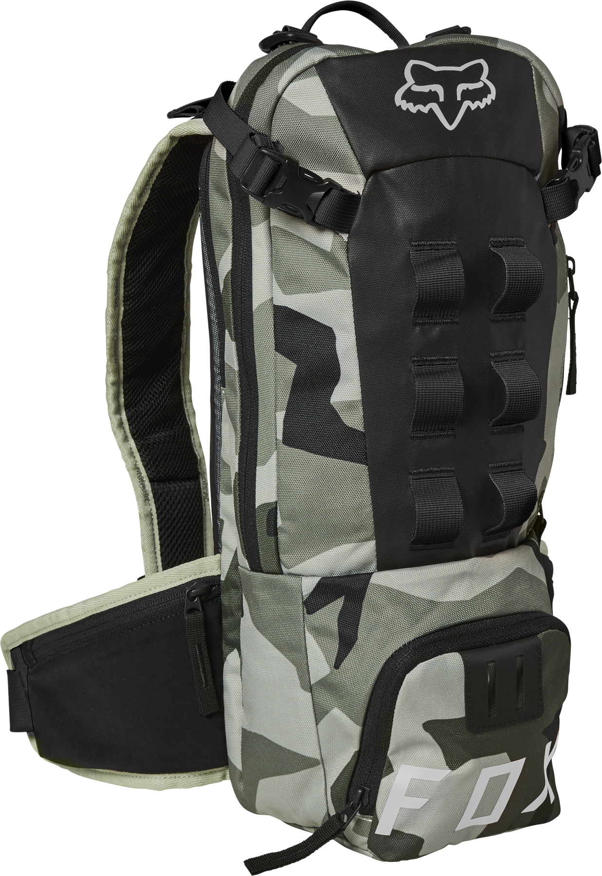 Fox Utility 10 2L Hydration Pack 2 Litre Green Camo | ABC Bikes