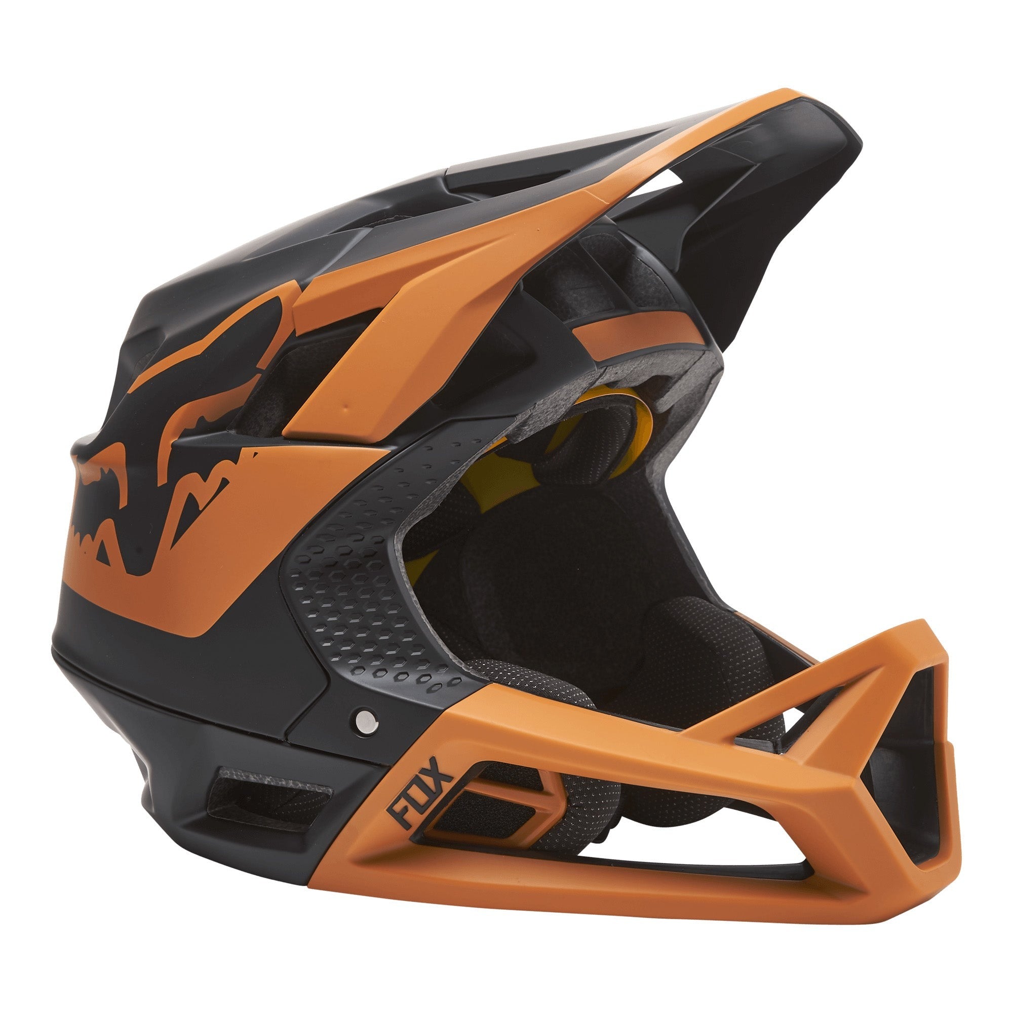 Fox Proframe Tuk Full Face Helmet LG / 58-61cm Black/Gold | ABC Bikes
