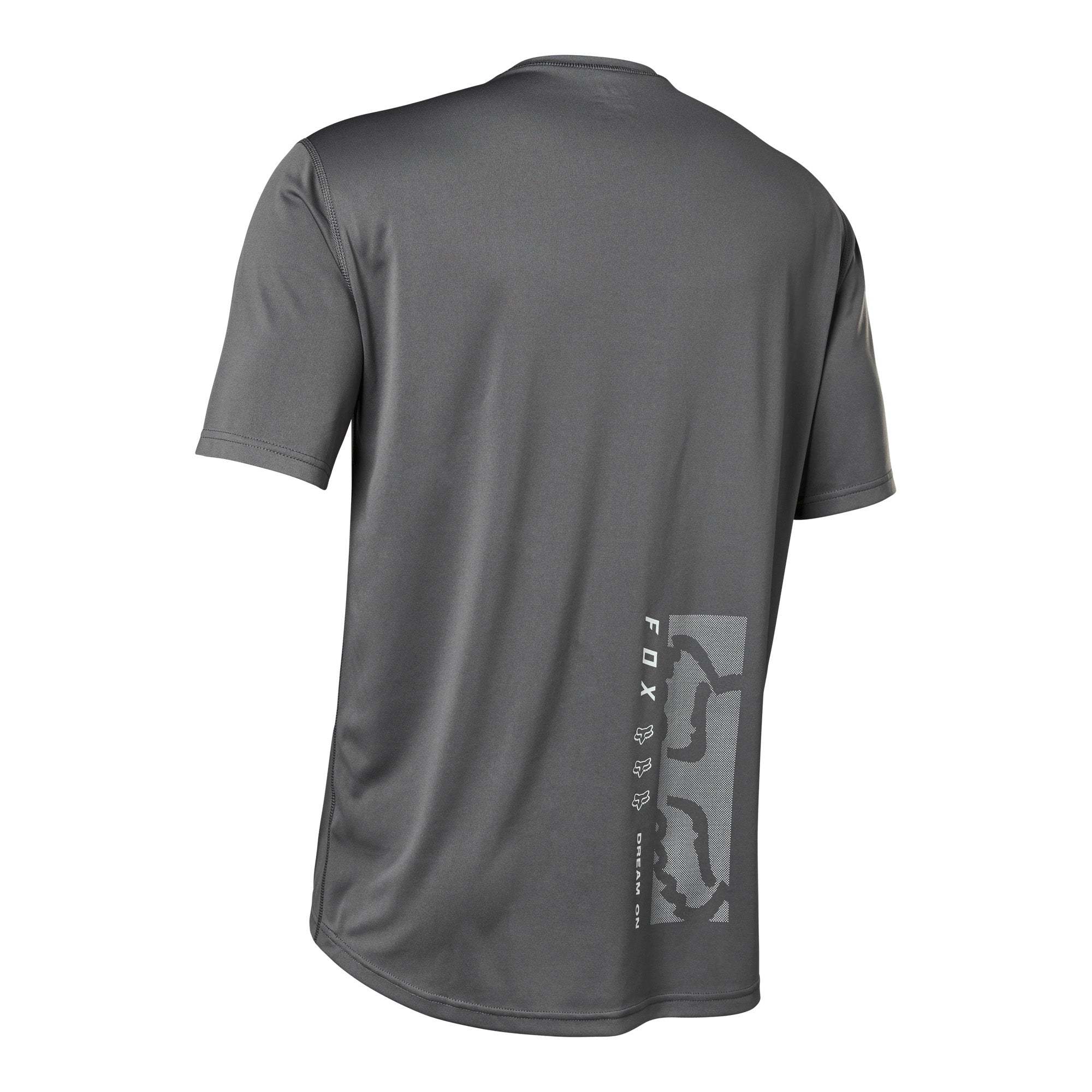 Fox Ranger Mens Spinal Tapper SS MTB Jersey SM Dark Grey | ABC Bikes