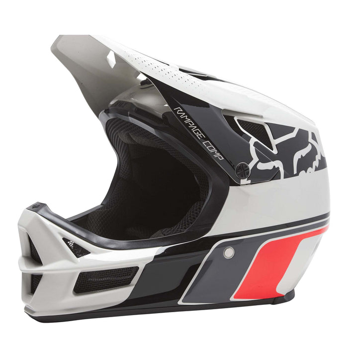 Fox Rampage Comp Dirtsurfer Full Face Helmet 2XL / 63-64cm Light Grey | ABC Bikes