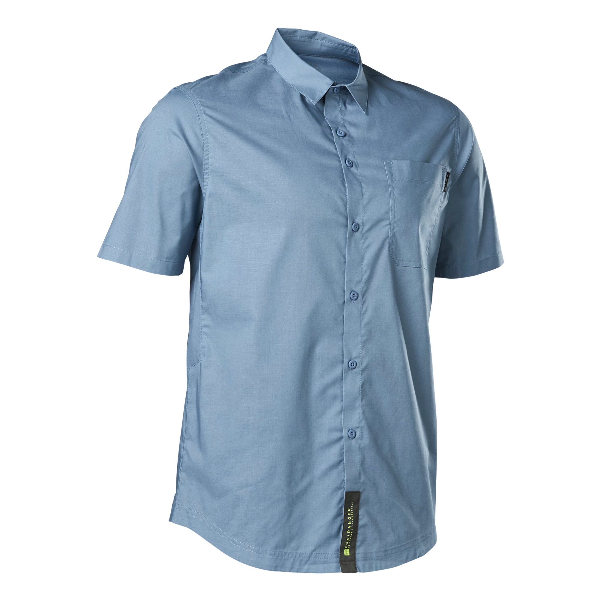 Rox Ranger Woven Mens SS MTB Jersey SM Dusty Blue | ABC Bikes