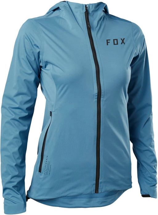Fox Flexair Womens Water Jacket XS Dusty Blue | ABC Bikes