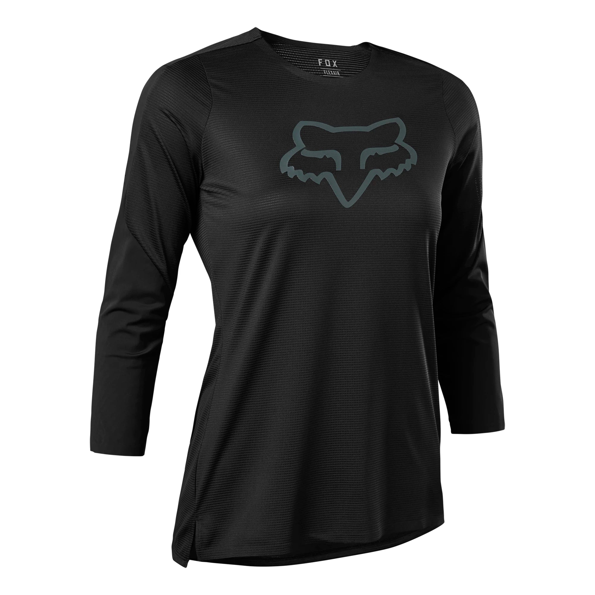 Fox Flexair Womens 3/4 MTB Jersey XS Black | ABC Bikes